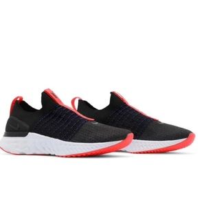 Nike React Phantom Run Fk 2 Black Bright Crimson